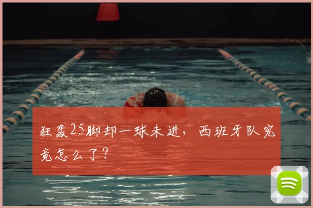 狂轰25脚却一球未进，西班牙队究竟怎么了？